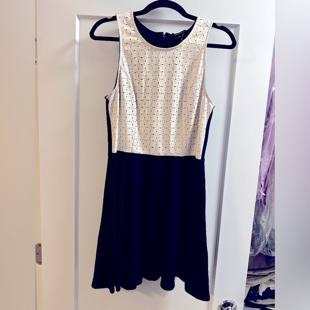 Ella Moss black & White classic dress